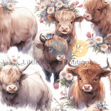 Pre-Order R44 - Highland Cows 1