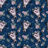 Ongoing | Pre-Order | Lacey Floral Longhorns Navy