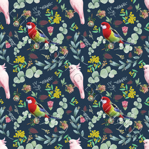 Ongoing | Pre-Order | Rainbow Lorikeet and Pink Cockatoo Navy