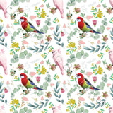 Ongoing | Pre-Order | Rainbow Lorikeet and Pink Cockatoo White