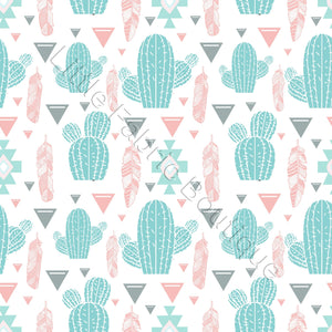 Ongoing | Pre-Order | Pastel Geometric Cactus