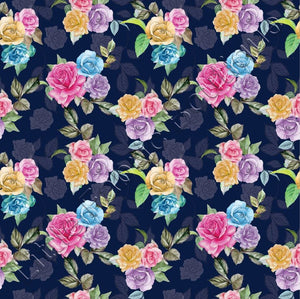 Ongoing | Pre-Order | Rainbow Rose Field Navy