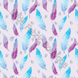 Ongoing | Pre-Order | Blue and Purple Feathers Blush