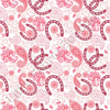 Ongoing | Pre-Order | Pink Paisley Horseshoe White