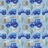 Ongoing | Pre-Order | Watercolour Tractors Blue