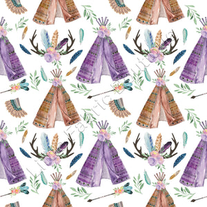 Ongoing | Pre-Order | Mauve Teepees and Arrows